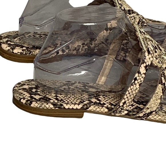 Circus by Samuel Edelman Cherri women’s snake print sandals. Size 10 - Picture 7 of 13